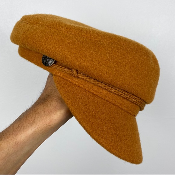 Anthropologie Accessories - Anthropologie Rust Caleb Engineer Hat